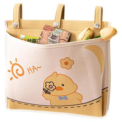 三层加厚扣子款大容量收纳挂袋