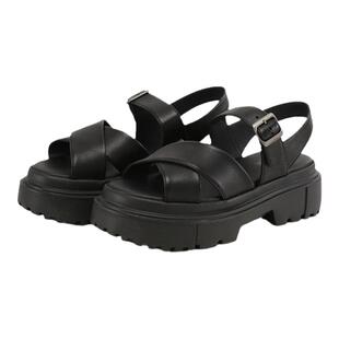 【甄品精选】HOGAN 女士H644系列交叉带厚底松糕凉鞋 HXW6440FJ20
