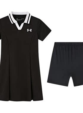 安德玛女童夏季连衣裙套装