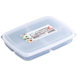 日本进口分格备餐盘食品级家用葱姜蒜小料调料分装盘备菜配菜盒子