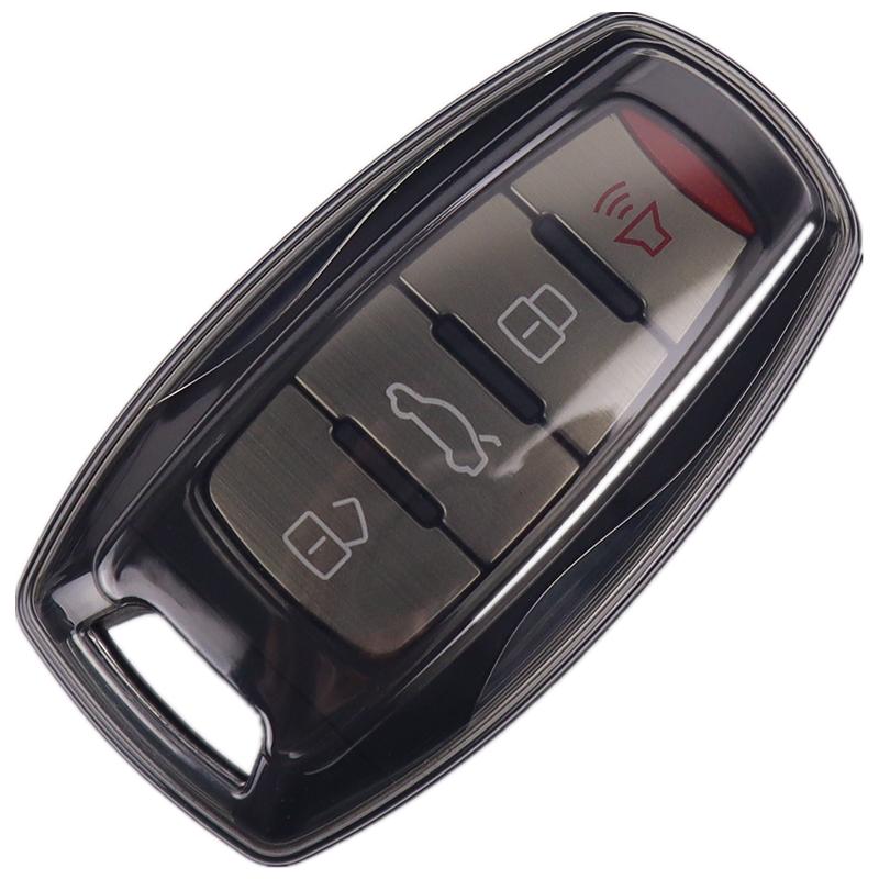 适用于哈弗h6钥匙套大狗m6初恋h9赤兔h7 f5 h4 h8车用品 超薄透明