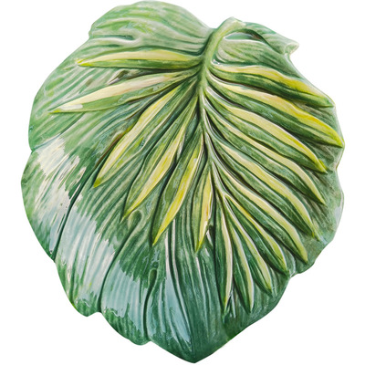 糖果坚果蛋糕盘芭蕉叶陶瓷森系