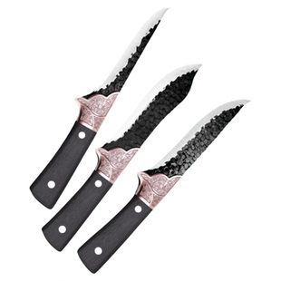 德国剔骨刀杀猪专用刀具超锋利屠夫宰牛剥皮刀商用卖肉分割刀尖刀