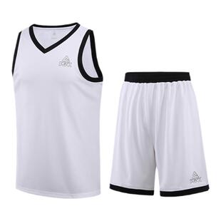 匹克篮球服套装男款夏季新款比赛训练队服男士速干背心运动球衣