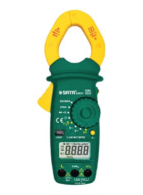 SATA世达大钳口数字钳型万用表测试电压电流表03021 022  025 026