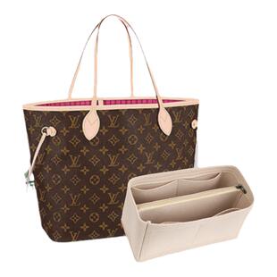 内胆包适用于LV neverfull大号托特购物袋中号小号包中包收纳定型