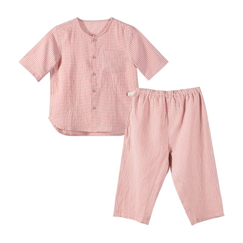 勿寻双层纱纯棉休闲家居服睡衣