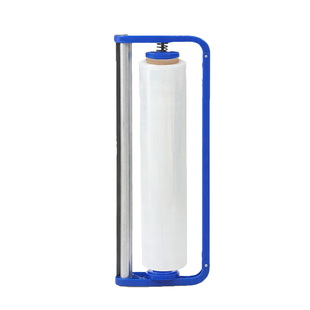 工业用打包缠绕膜机物流快递围膜快速包装神器手动支架拉膜器手柄