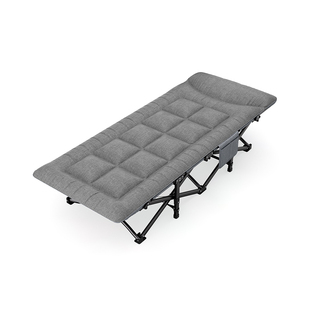 艾臣户外折叠床行军床野外便携露营床办公室午休医院陪护单人床