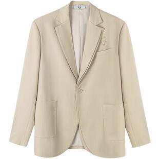 【INXX】ALLPICK 明星同款西装外套情侣设计字母刺绣西服休闲上衣