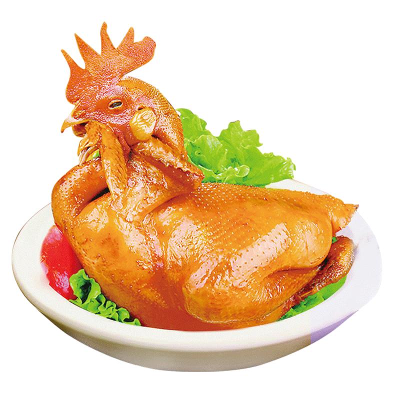 【德萱齋】德州產(chǎn)五香扒雞燒雞特產(chǎn)鹵味送禮包郵熟食零食年貨