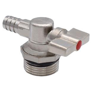 地热分水器放水阀门地暖1寸排水铜阀DN25全铜热水嘴水龙头 排污阀