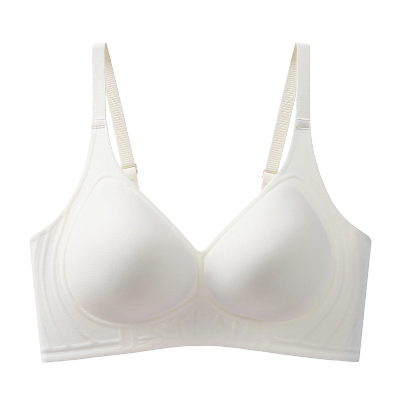 3D果冻条软支撑文胸聚拢收副乳上托无痕内衣女薄款大胸显小胸罩