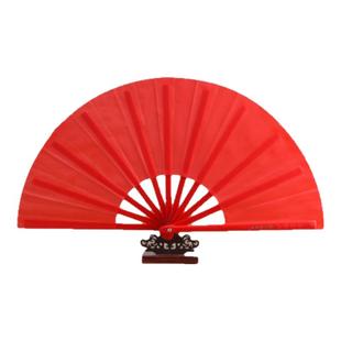 功夫扇太极响扇子红色小学生儿童雪龙吟舞蹈说书人中国风表演扇子