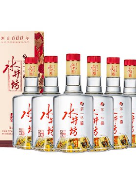 水井坊52度520ml*6浓香型白酒