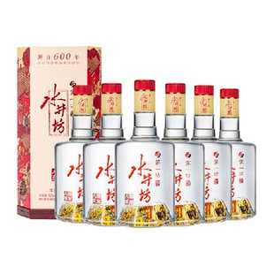 梁朝伟推荐-水井坊 臻酿八号52度520ml*6瓶整箱装  浓香型白酒