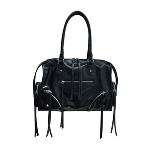 小脏柜 复古铆钉机车包高级感休闲辣妹大容量手提单肩斜挎托特包