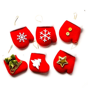 圣诞节元素小挂件挂饰圣诞树装饰品玩偶苹果袋雪人老人礼品耶诞节