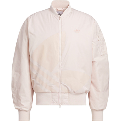 阿迪达斯男女复古立领运动外套