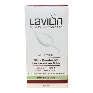 加拿大Lavilin天然草本长效型体香膏60ml去腋下异味72小时防护