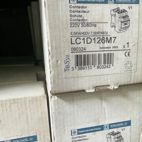 议价原装接触器 LC1D126M7 全新原装正品，220V