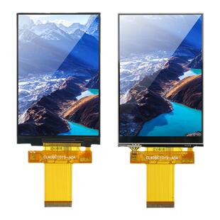 4寸液晶屏3.98寸IPS显示屏模块串口7796电阻电容触摸屏并口40pin