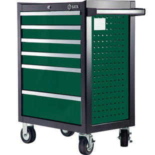 世达通用机修工具车组套车间汽修专用移动带工具推车柜09931/9932