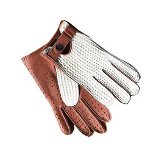 哈雷复古机车摩托车鹿皮手套秋冬透气罗马尼亚男女骑行运动手套