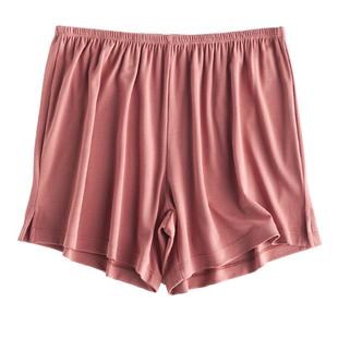夏季女睡裤薄款短裤冰丝休闲宽松家居裤可外穿三分裤居家裤大裤衩