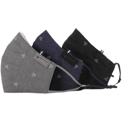 冬季保暖口罩防寒防风骑行时尚潮款男士成人全棉布可水洗独立包装