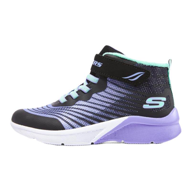 Skechers斯凯奇2025年女童加绒保暖高帮雪地靴运动休闲鞋303070L