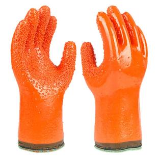 春蕾威士邦911止滑手套浸塑颗粒防滑耐酸碱防水橡胶杀鱼渔船作业