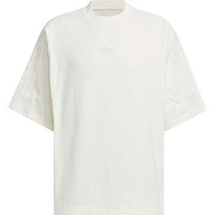Adidas/阿迪达斯正品新款男女训练简约宽松运动短袖JI6643