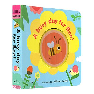 蜜蜂忙碌的一天英文原版绘本