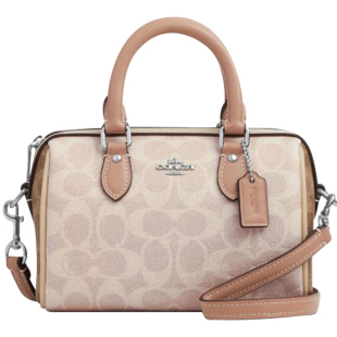 【正品保证】COACH/蔻驰女2025新款单肩斜挎手提波士顿包CW329