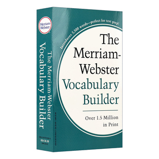 韦氏字根词典进口正版 Vocabulary Builder Merriam Websters 英文原版英语词汇字典 韦小绿书可搭word power made easy单词的力量
