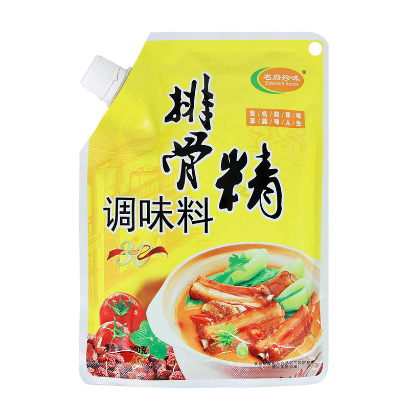 名府珍味排骨精200g*40袋固态复合调料炒菜炖汤火锅提香调料整箱
