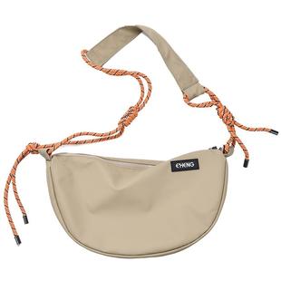 斜挎包休闲包登山女包出游轻便牌子2025新款大容量男士单肩饺子包