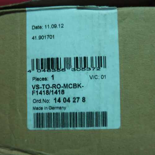 议价原装正品菲尼克斯模块 VS-TO-RO-MCBK-F1418/1418 1404278 现