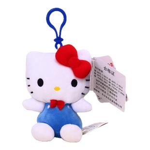 YUYI正版联名三丽欧50周年hellokitty书包包挂件毛绒公仔凯蒂猫女