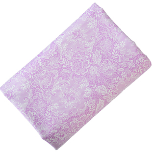 60支双股斜纹贡缎纯棉布料手工diy服装衣服百代丽纹蕾丝花边纹