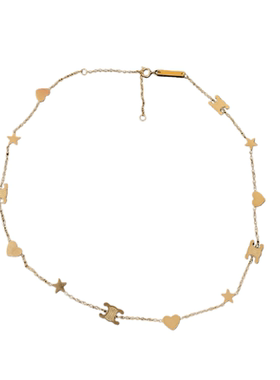 洗澡可以戴，不掉色项链很洋气！