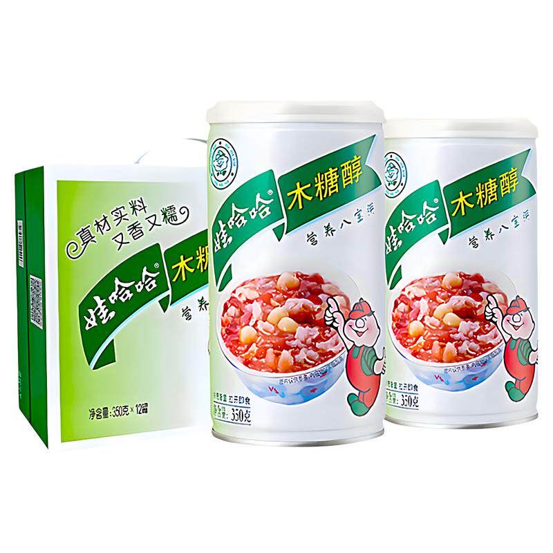娃哈哈木糖醇八宝粥350g*12罐