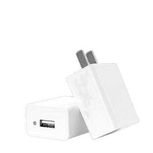 智能变灯充电器5V1A电源适配器适用安卓USB慢充插头1000ma通用5W