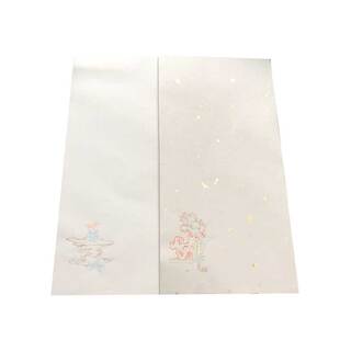 古风信笺仿萝轩变古笺谱鹿胶笺硬毛笔书法小楷一笔花笺洒金印花笺