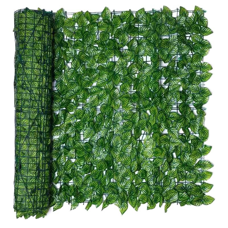 植物墙栅栏遮挡庭院假绿叶