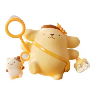 MINISO名创优品布丁狗童年四季系列盲盒三丽鸥摆件潮玩新年礼物