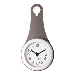 MJK厨房防水专用挂钟浴室创意时钟静音家用冰箱吸盘小挂钟免打孔