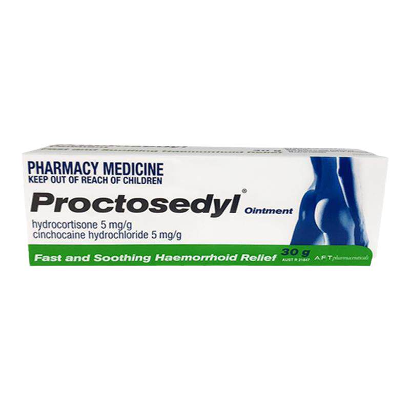 【直邮】澳洲进口痔疮膏Proctosedyl痔疮膏30g止痒除痔消炎消肿