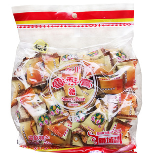 包邮 金川雪梨膏糖500g/袋 梨花香太阳河梨膏糖果 阿坝州特产